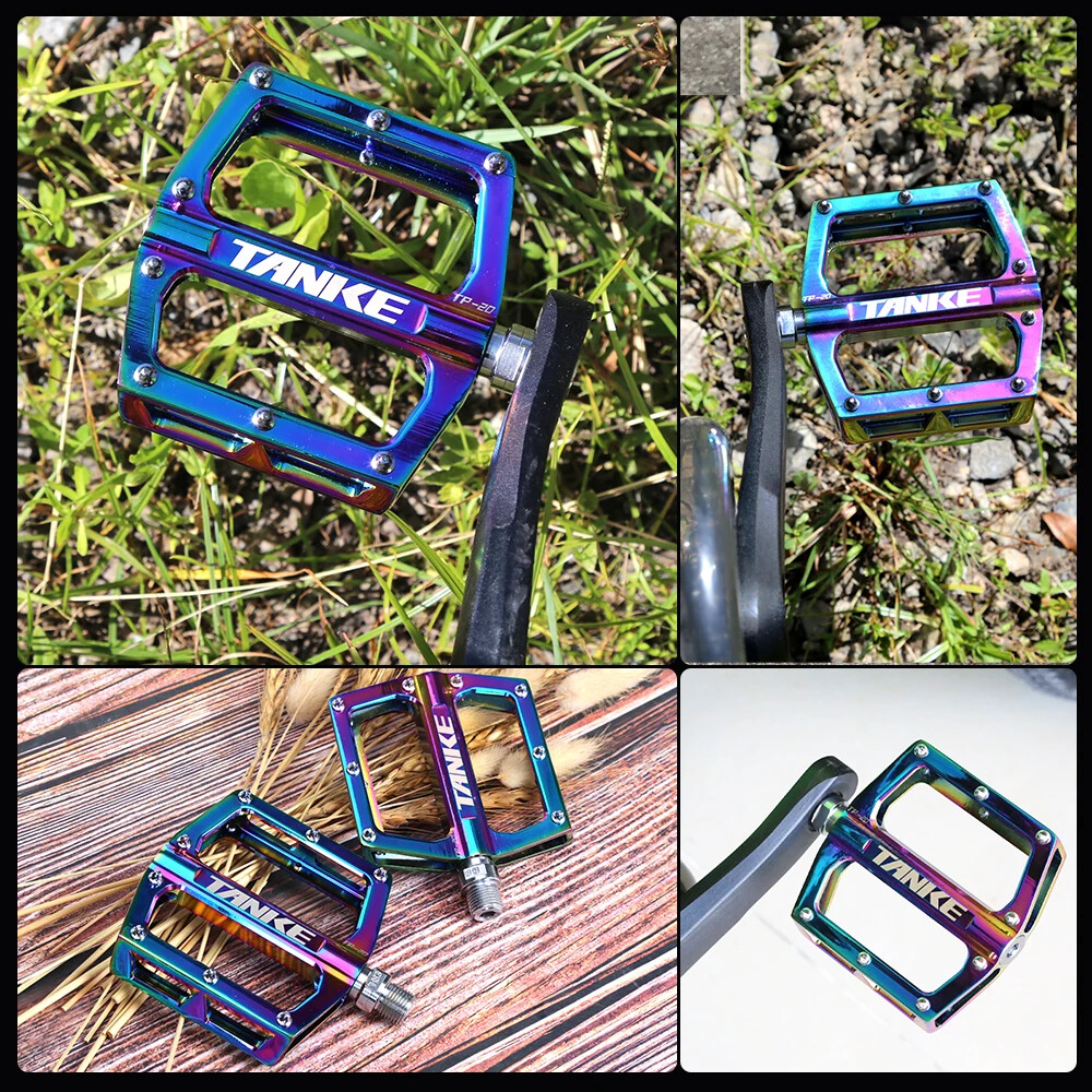 Mountain Bike Pedals Ultralight Hollow Anti-skid Bearing MTB Foot Pedals