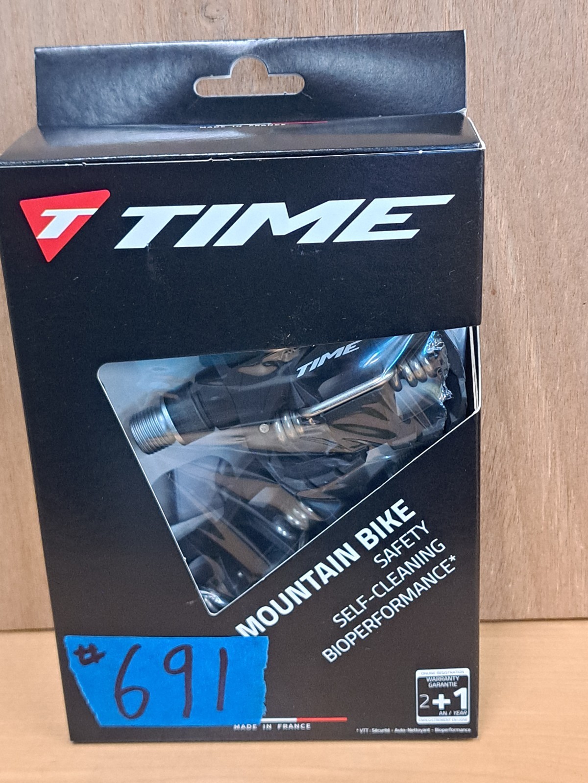 New TIME Mountain ATAC MX4 Enduro Pedals / Black