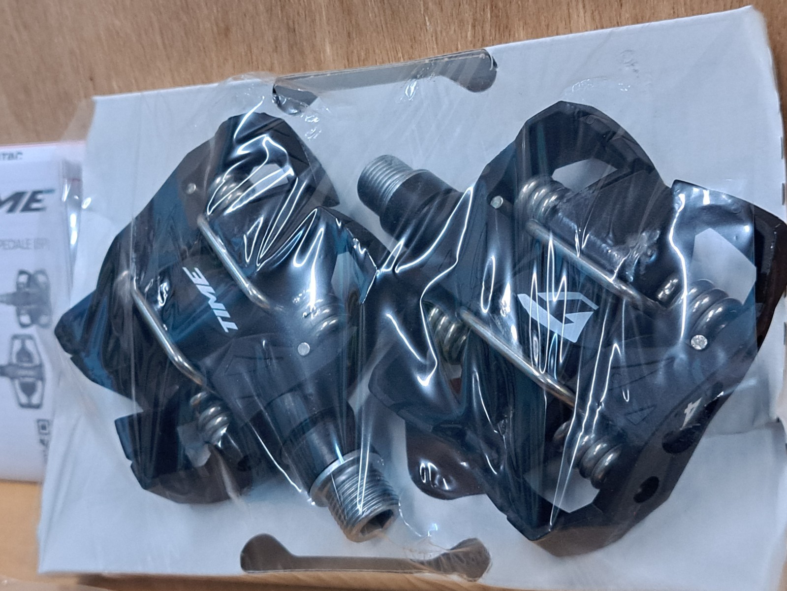 New TIME Mountain ATAC MX4 Enduro Pedals / Black