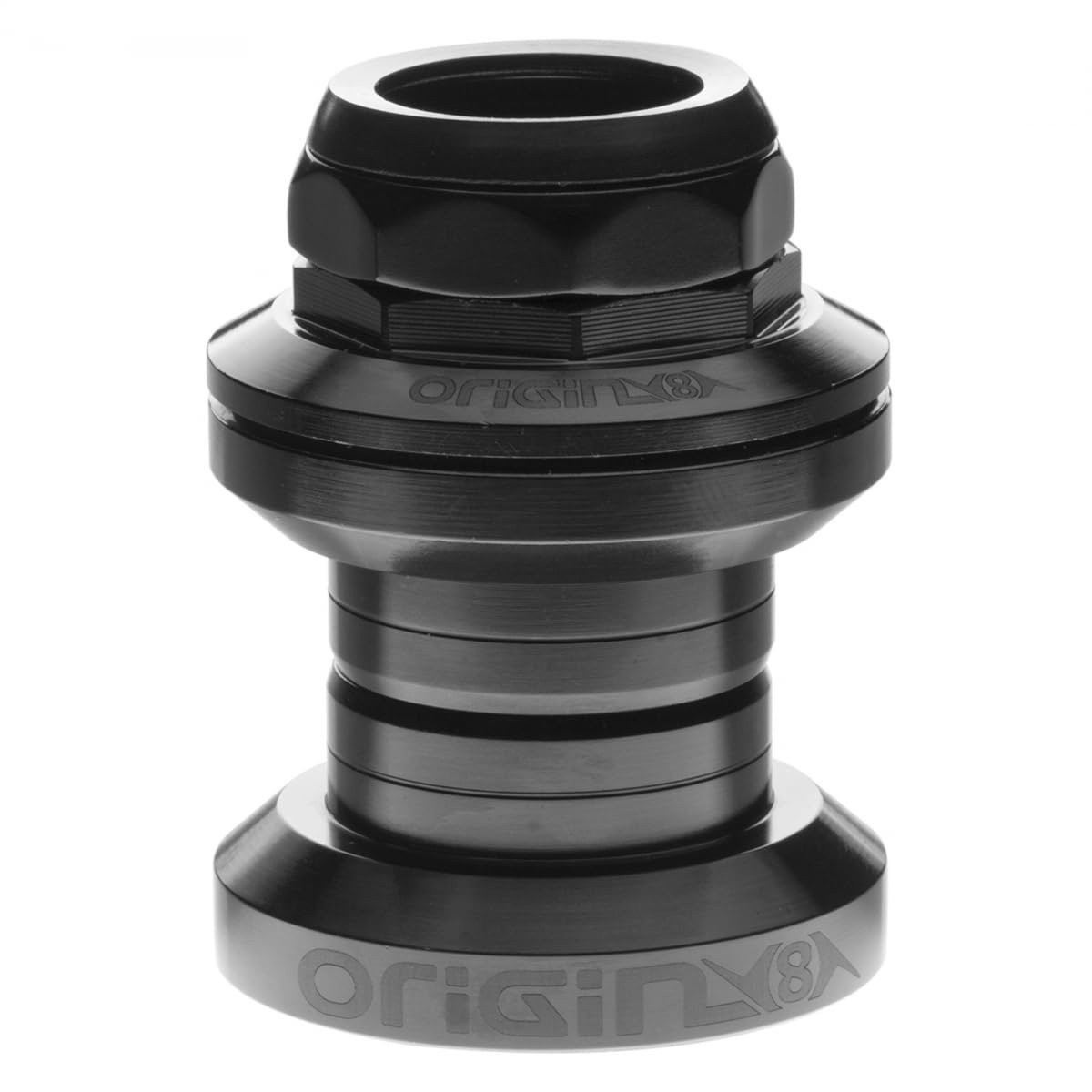 Origin8 Pro Threaded Headset, 1″ Steerer, Black