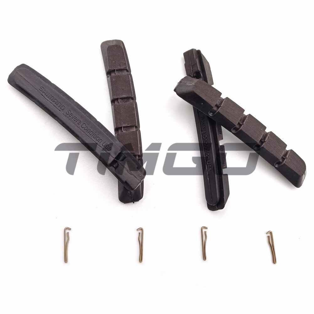 SHIMANO M70R2 MTB Bike V-Brake Shoe Cartridge Inserts Pads XTR XT LX DEORE DXR