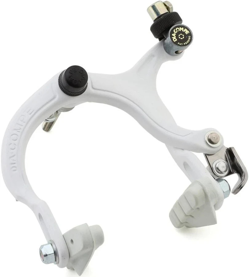 Dia-Compe 883 Nippon BMX Bicycle Brake Caliper White Front
