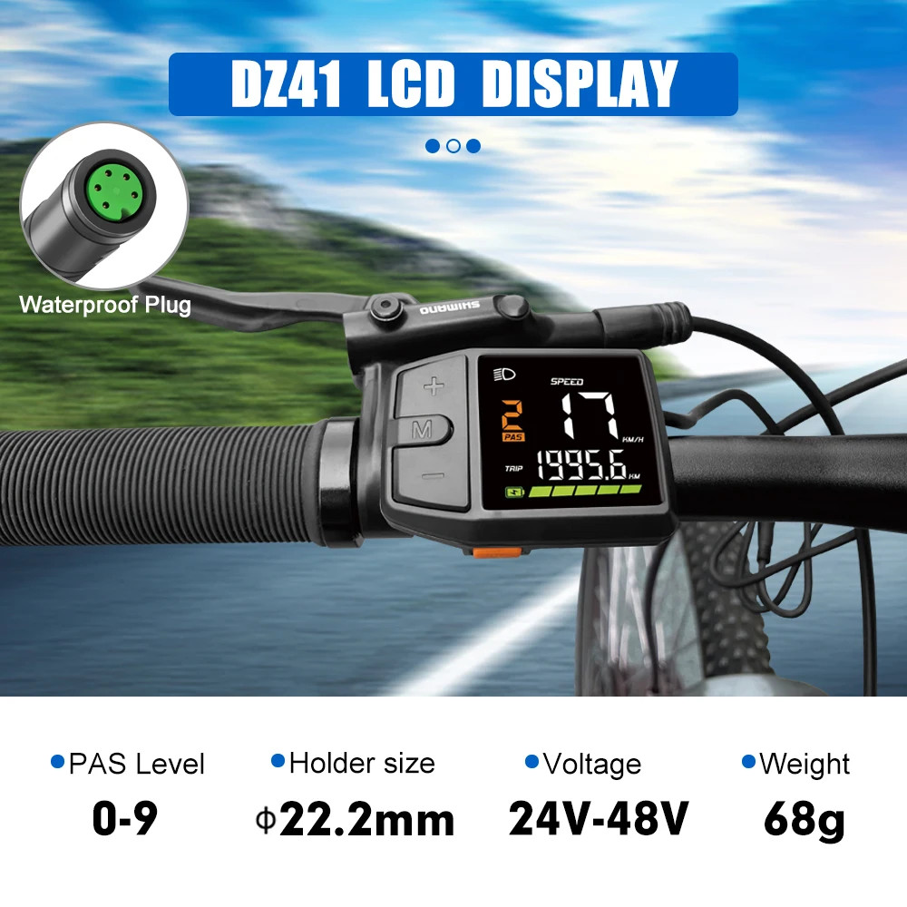 Waterproof 5 Pin Colour OLED Display for Mid Drive Motor BBSHD BBS02B BBS01B