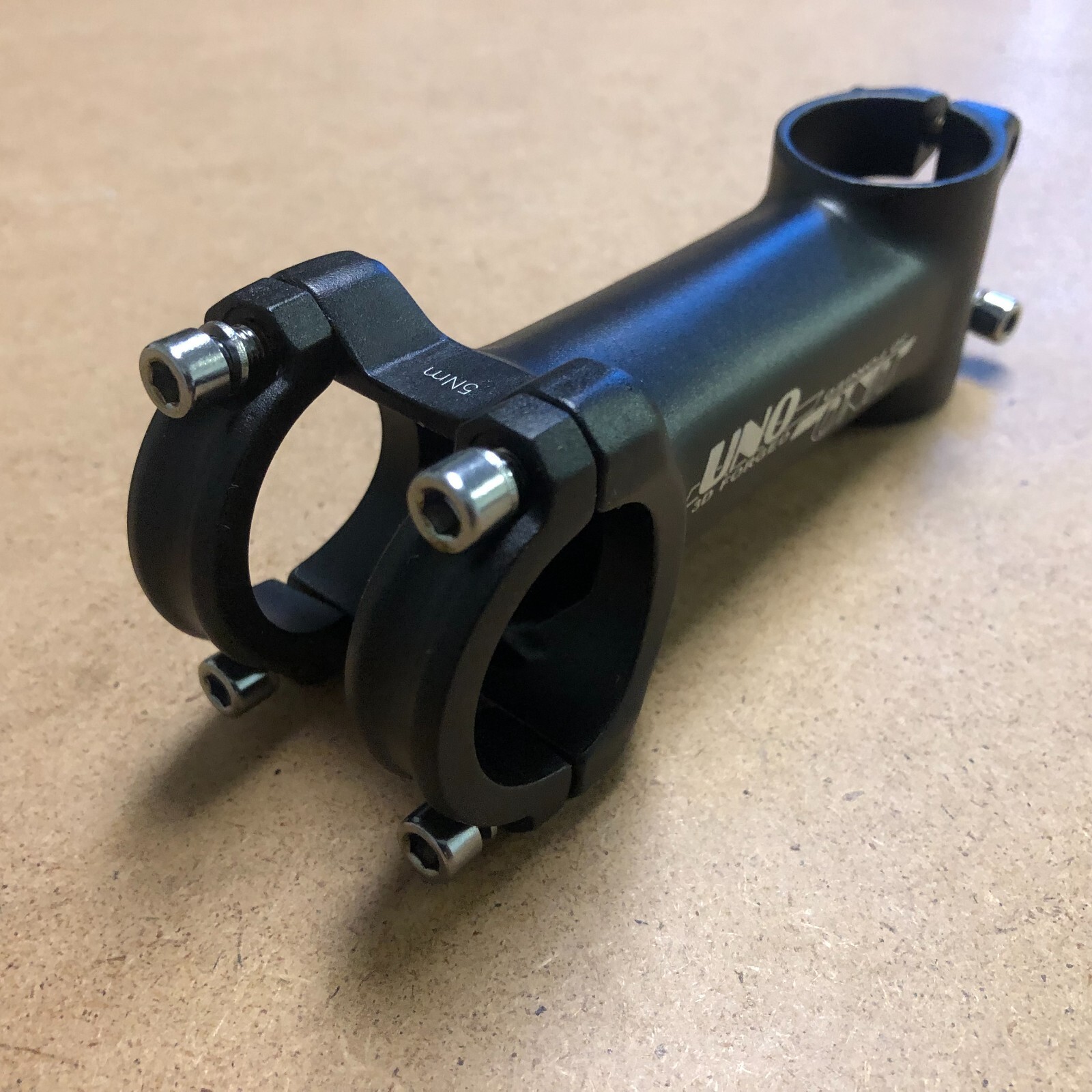 New Kalloy Bicycle Ahead Stem 1-1/8″ (28.6mm) 7 Deg Rise Bore 31.8 Matt Black