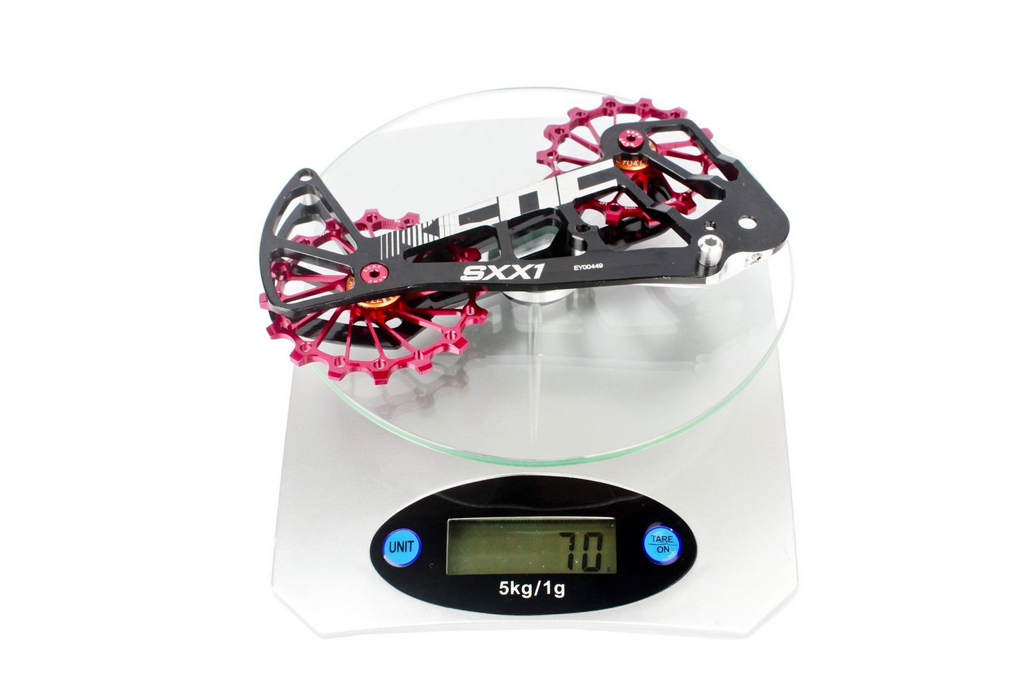 KCNC Sxt MTB Bike Oversized Pulley Cage For Shimano M9000 M8000 Red