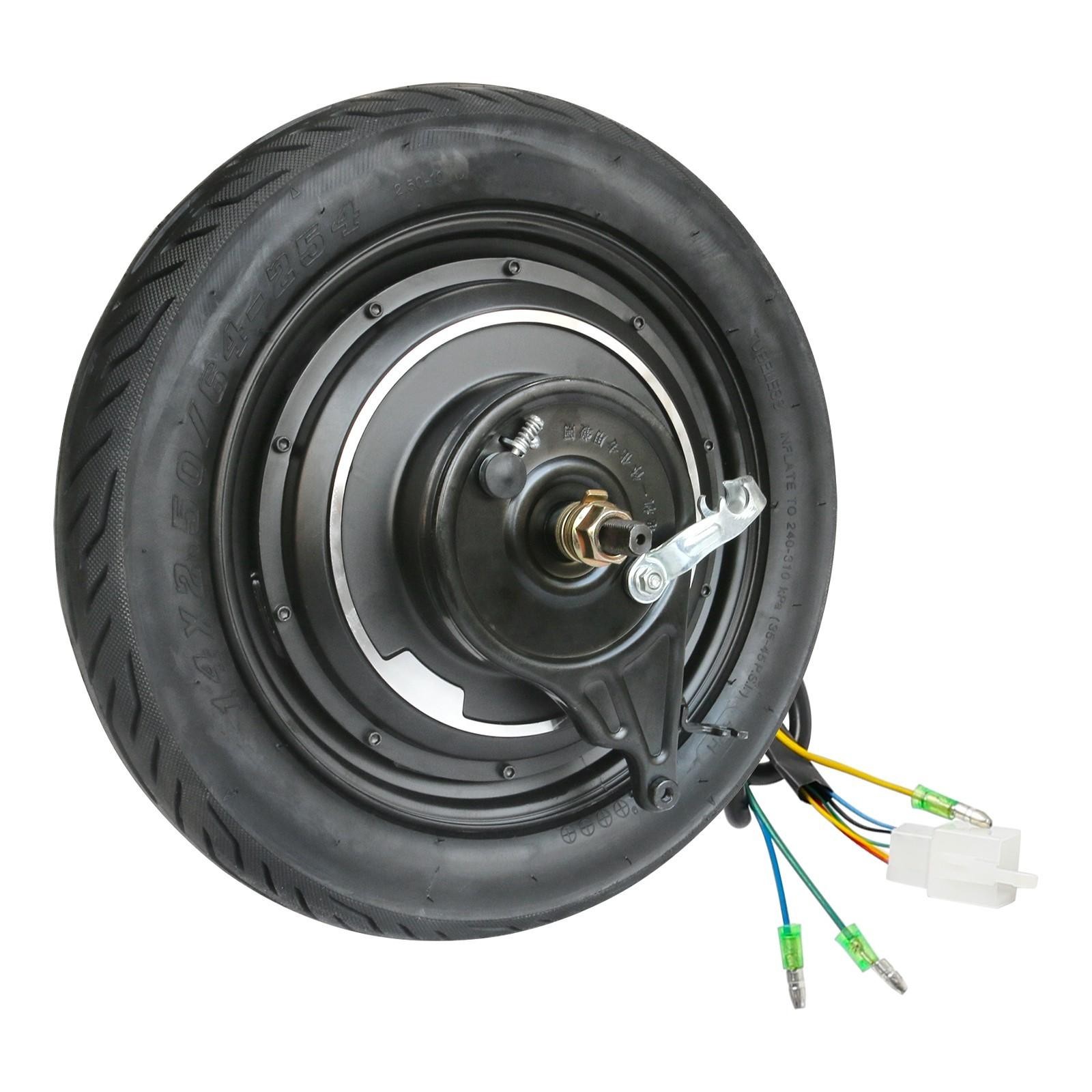 14 Inch Scooter Hub Motor Wheel 36V 500W Electric Brushless E-Bike Motor Wheel