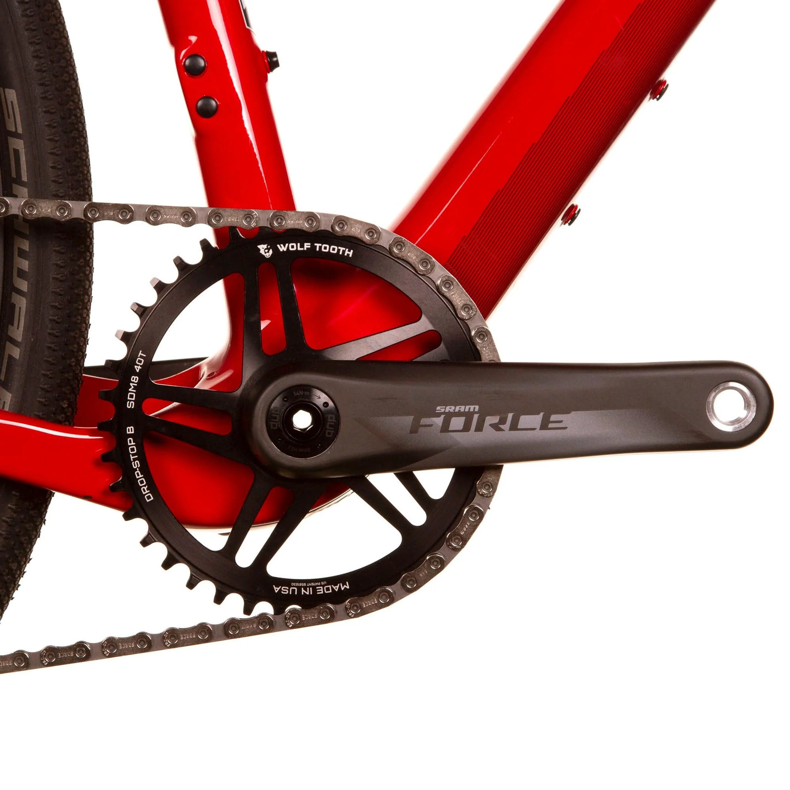 Wolf Tooth 34T Direct Mount Chainring for 8-Bolt Gravel & Road, Drop-Stop B