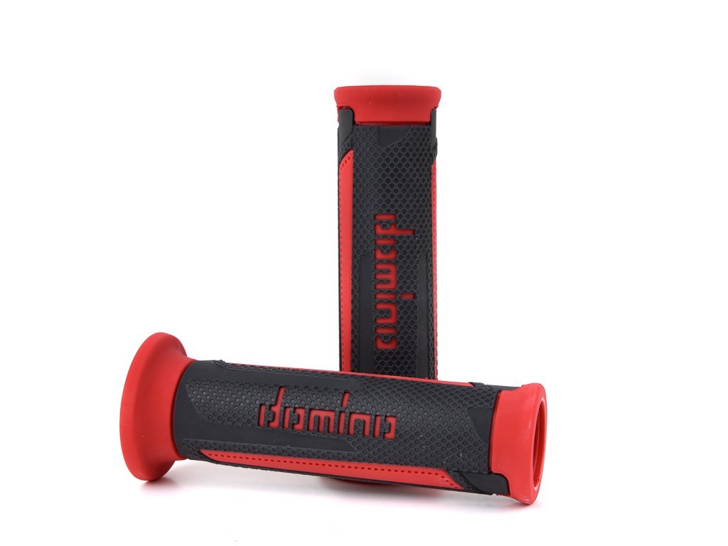 Domino Racing A350 Turismo Street Sport Bike Road Motorcycle Grips NEW PAIR