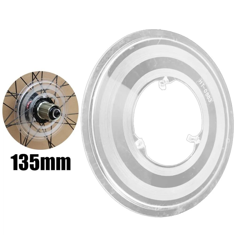 3 Pack Rear Wheel Spoke Protector 54mm Plastic Cassette Guard for Bike Hub