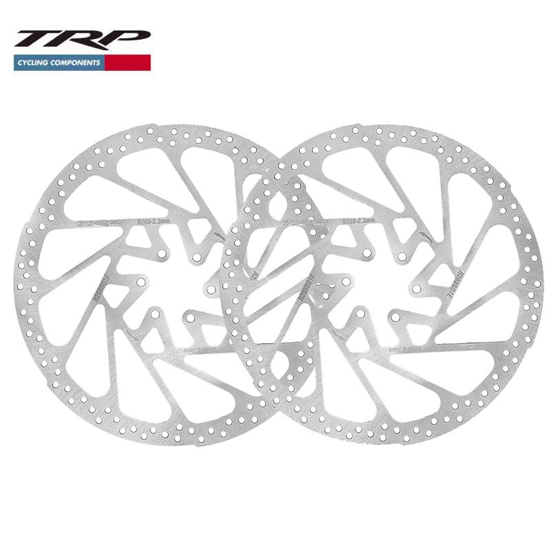 2pcs TRP 203mm 6 Bolts 2.3mm thickness RS01E Disc Brake Rotor DH E MTB-OE