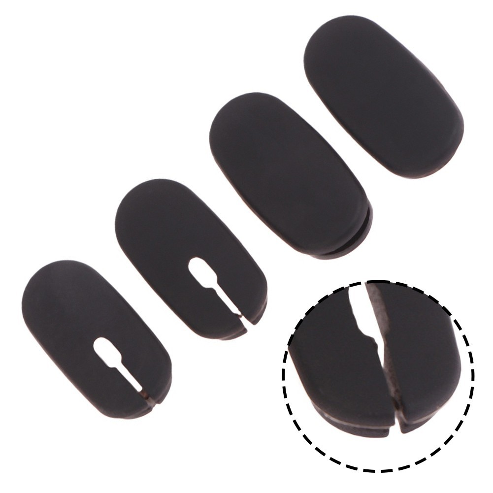 2pcs UV Resistant Rubber Stopper for Outdoor Bicycle Use All Year Round