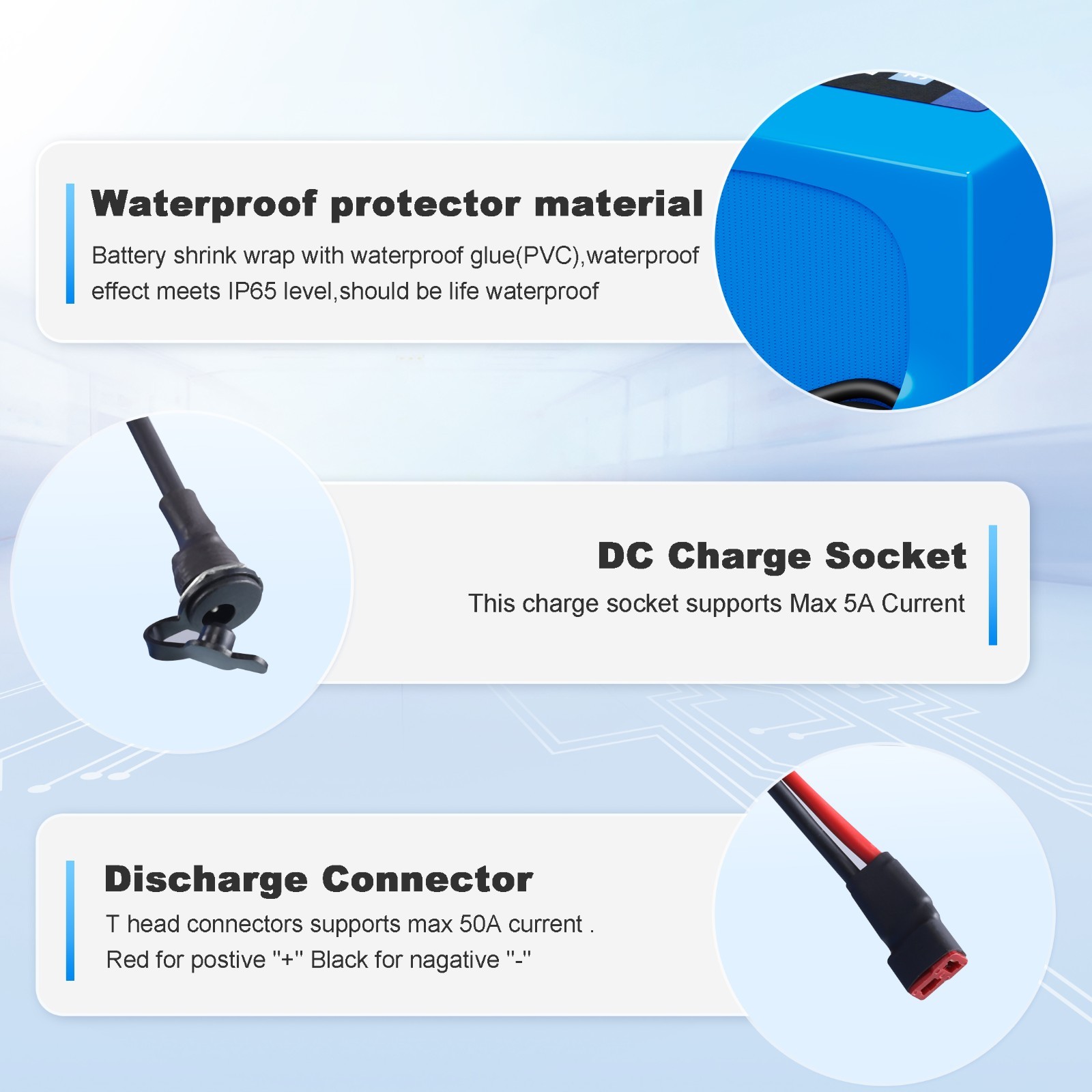 36V/48V 10Ah/14Ah/20Ah Ebike Lithium battery for Electric Bike 100W-1200W Motors