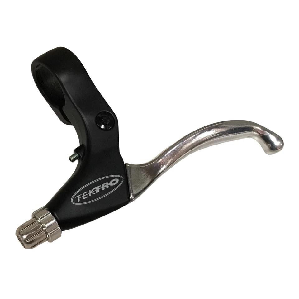 Tektro CL330 Front Left 3‑Finger Alloy Brake Lever Silver 22.2mm