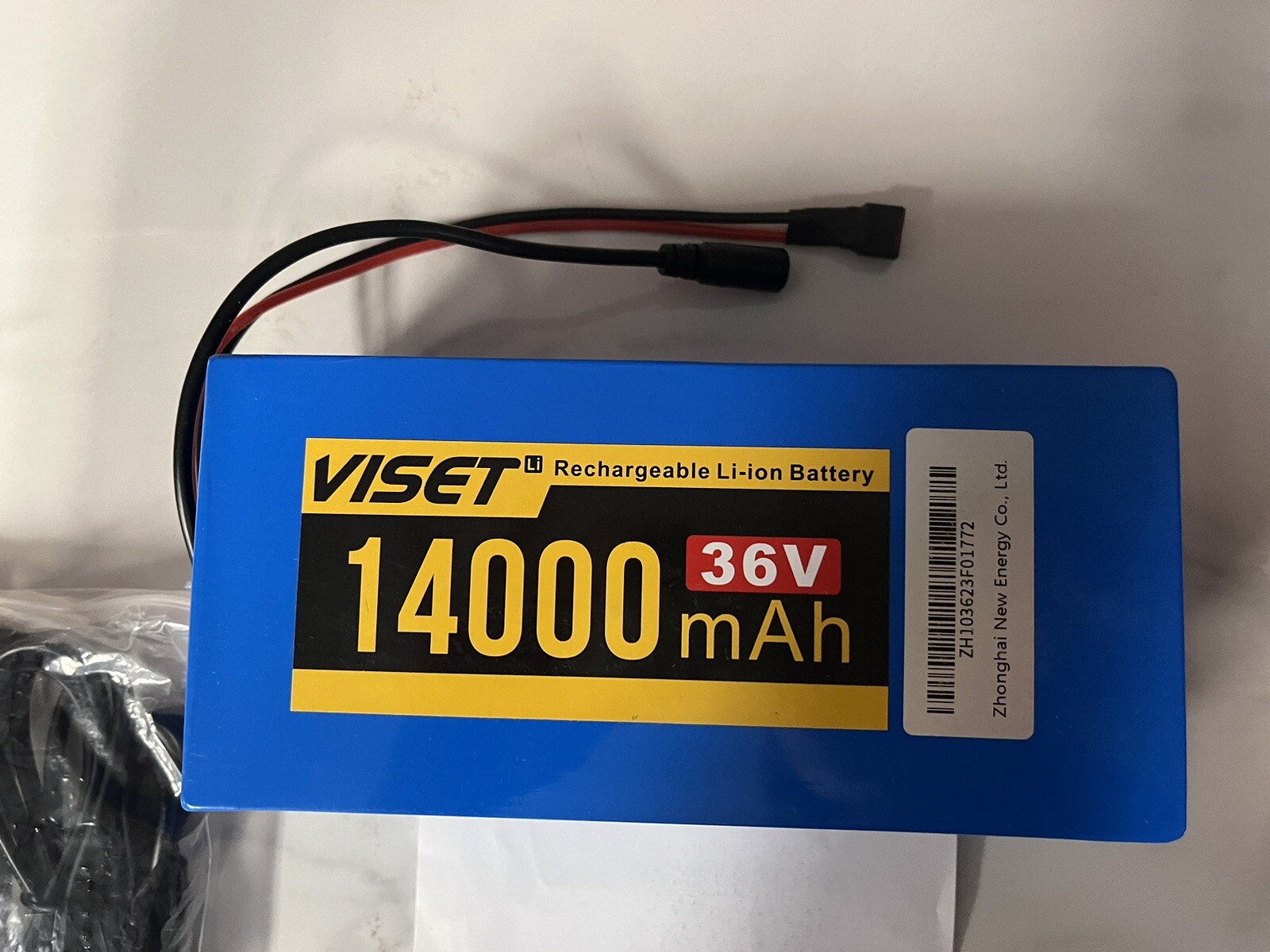 VISET LI 36V 14000 mAh Rechargeable Li-ion Battery – Open Box