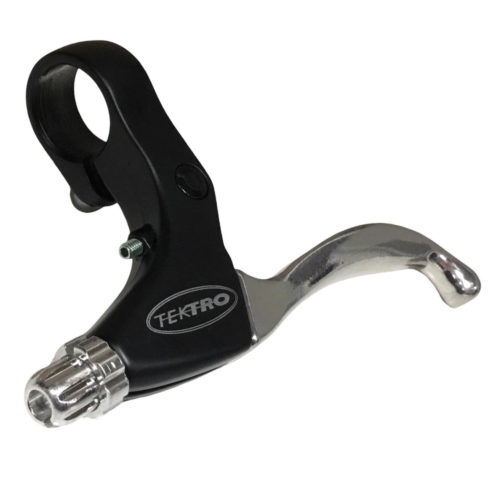 Tektro CL330 Front Left 3‑Finger Alloy Brake Lever Silver 22.2mm