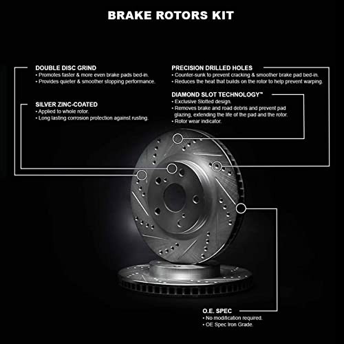 Brake Rotors fits 2005-2006 Saab 9-2X; 1990-1994 Subaru Legacy; 1996-2005