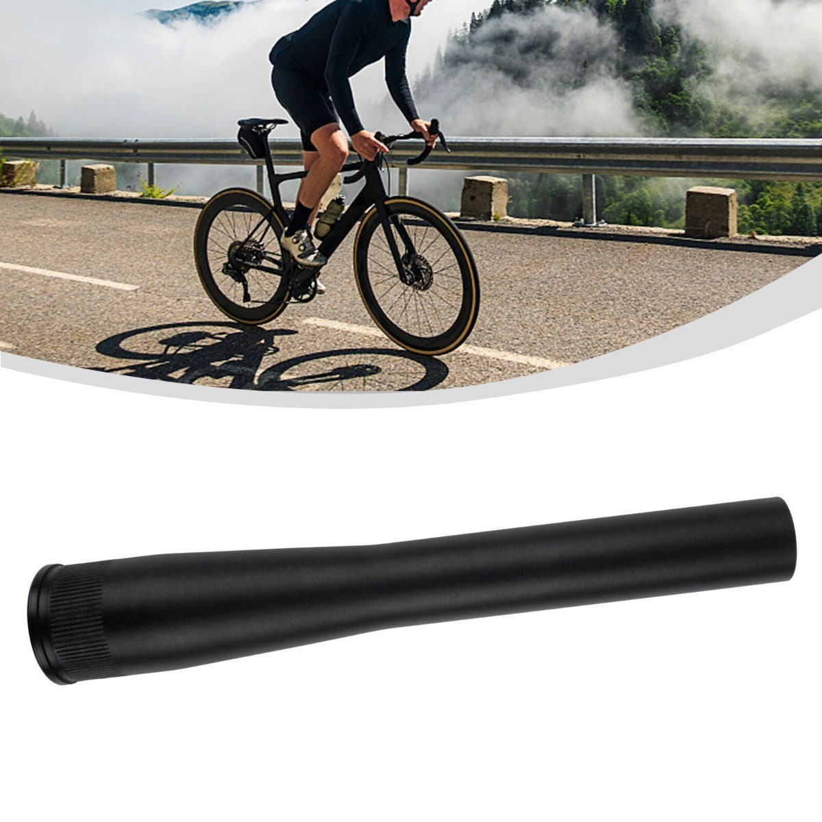 Mountain Bike Cone Steerer Tube Tapered Vertical Bicycle Front Fork Head Tube