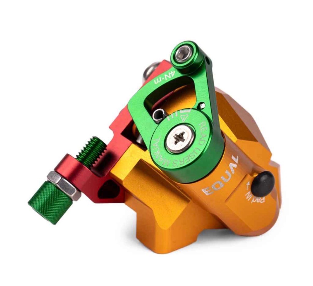New GROWTAC EQUAL flat mount disc brake Rasta Limited Color
