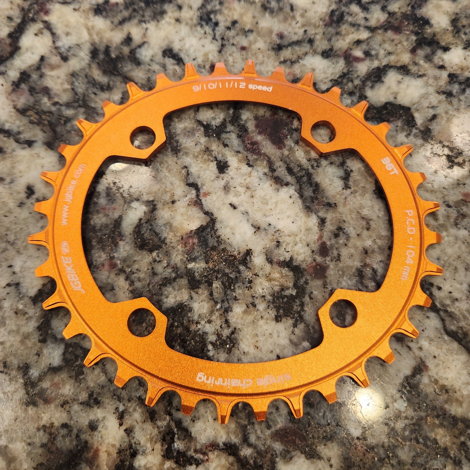 NEW JGbike Elite single Chainring Oval 104 BCD 104 mm 36T MTB Mountain Bike