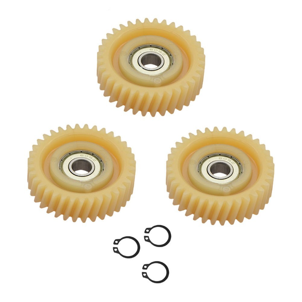 3PCS Electric Biker Folding Ebike 35T Skewed Tooth Nylon Gear for 500W Motor