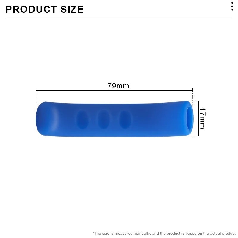 2Pcs Bike Brake Lever Cover Silicone Anti Slip Handle Sleeve MTB BMX Grip