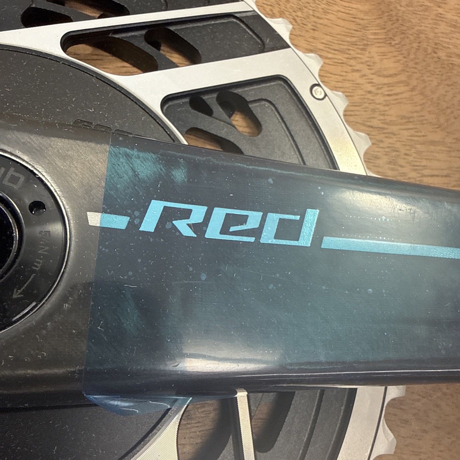 SRAM RED E1 2×12 Road Gravel Bike Crankset 46-33T FC-RED-E1 165mm Dub SL