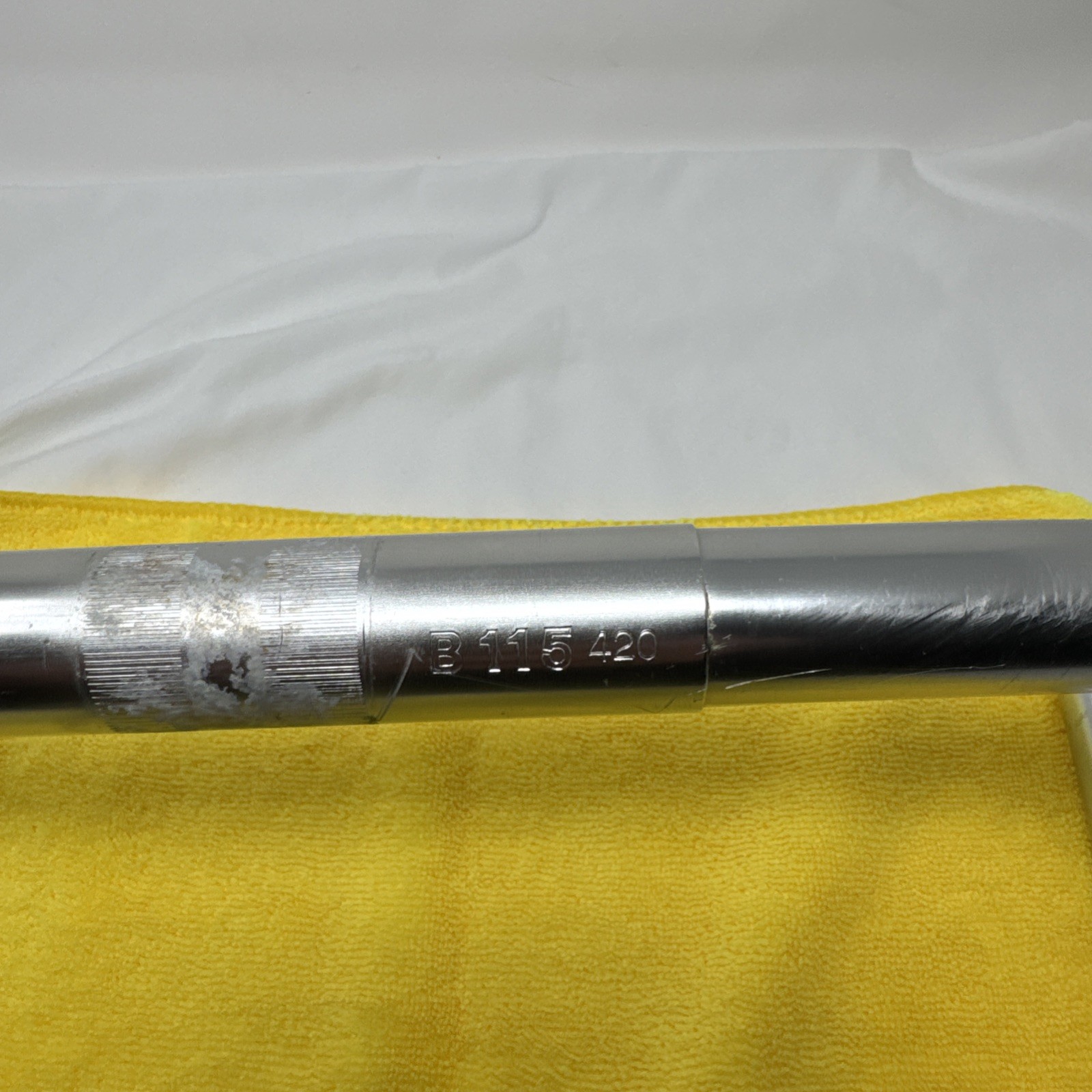 Nitto B 115 Vintage Road Bike Drop Bars Alloy Silver Ø25.4/420mm – Good Cond.