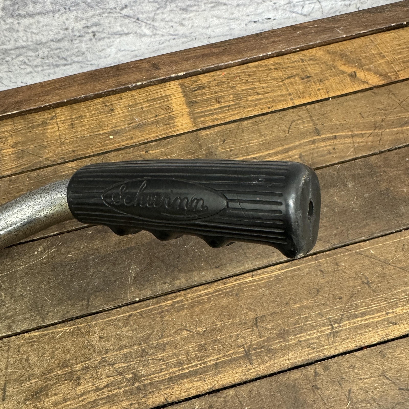 Vintage Monark Cruiser Handlebar Stem Bar Balloon Tire Schwinn Chubby Grips