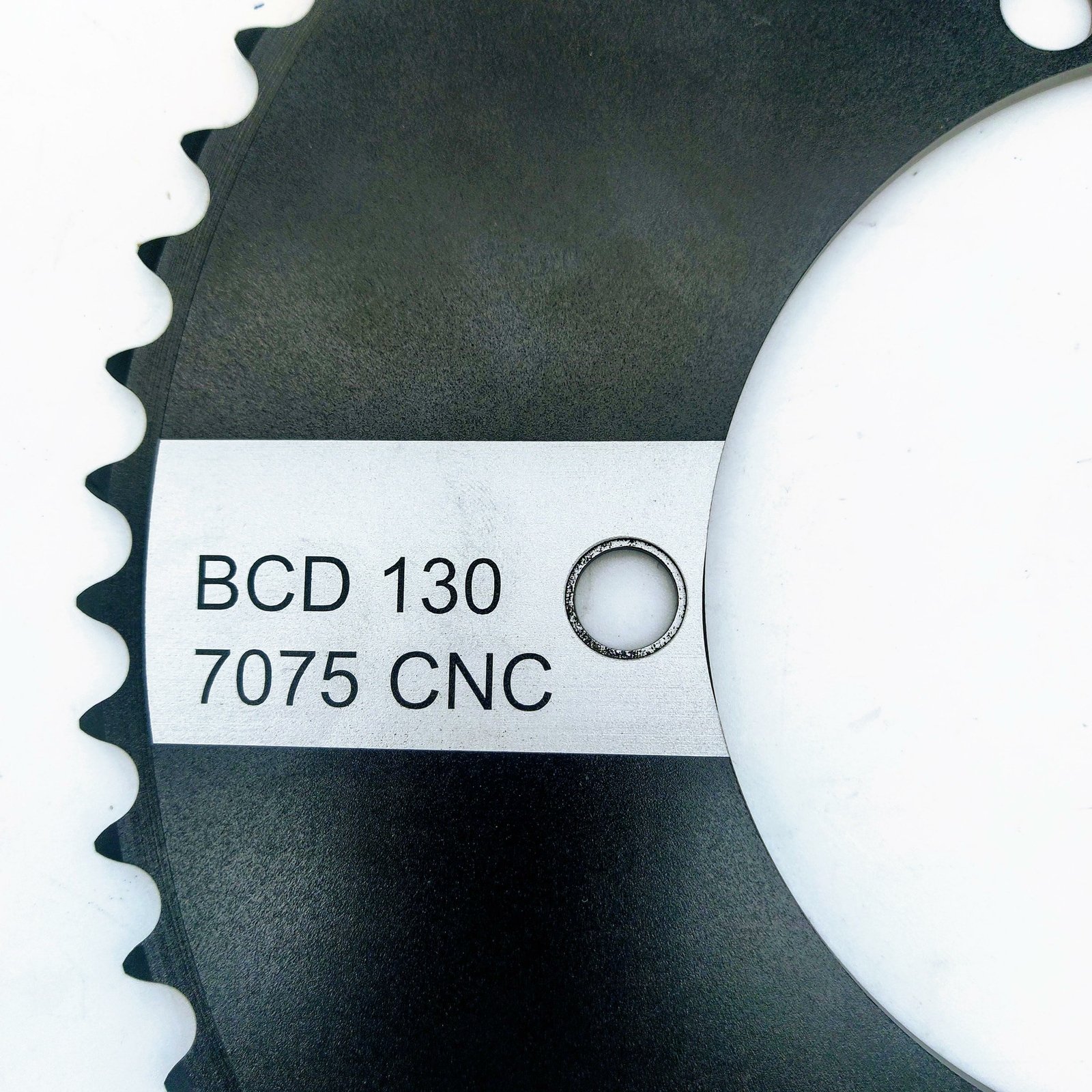 Bikingreen 60T BCD130 Recumbent Chainring CNC 7075 Road FixIe “Black” TT Track