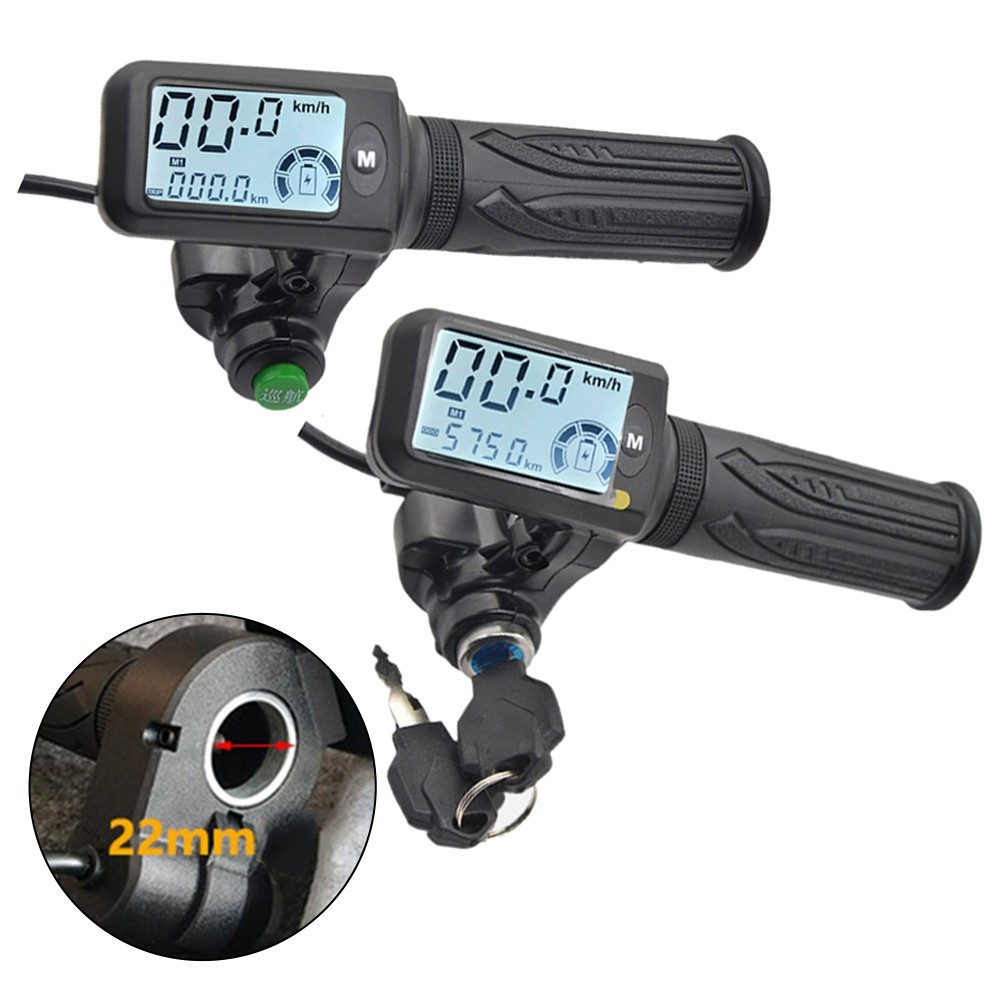 Electric Vehicle Throttle Set LCD Display Voltage Switching Hall Speed Sensor