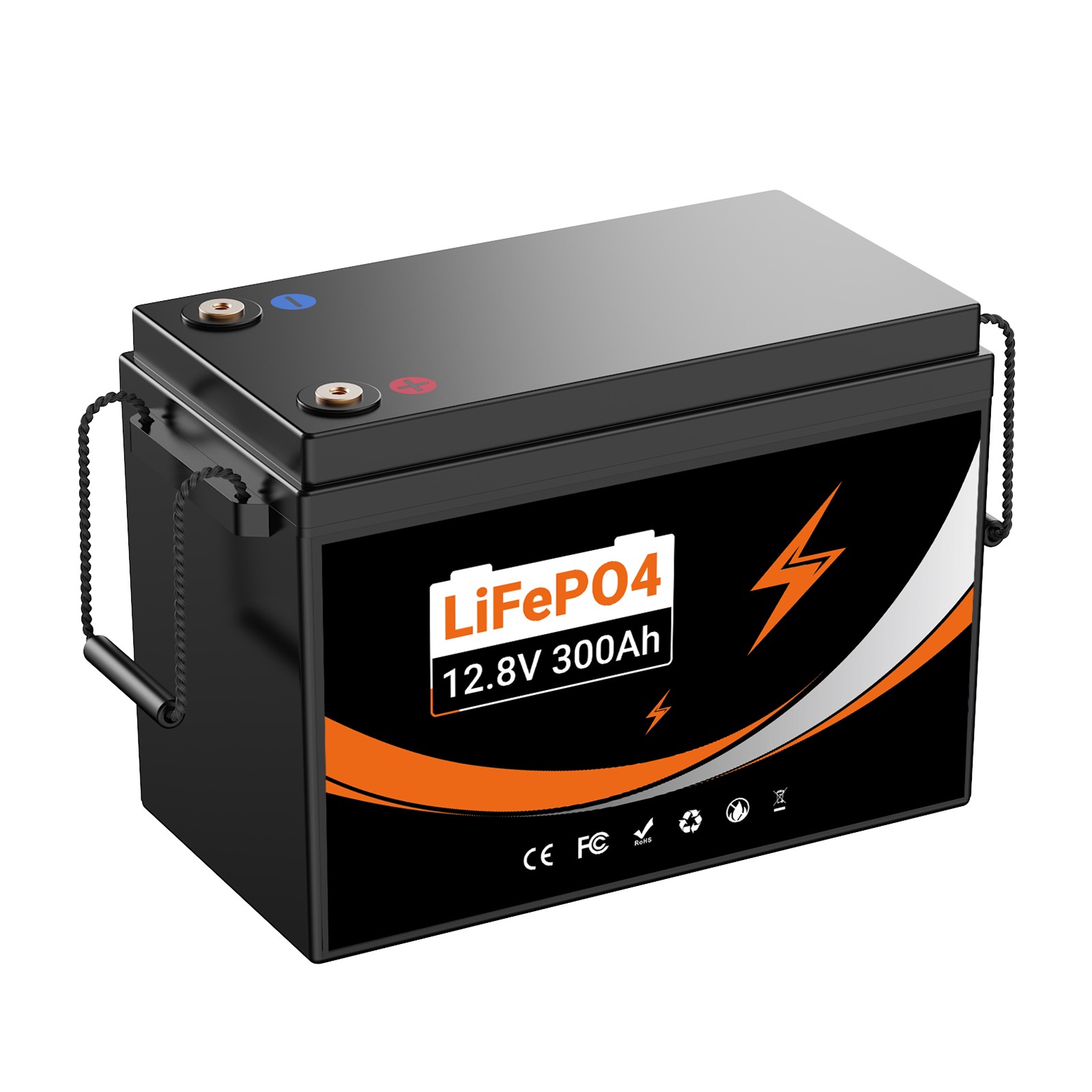 UPP 24V 12V 300Ah Lithium LiFePO4 Battery 3840Wh Solar Battery Pack 5000+ cycles