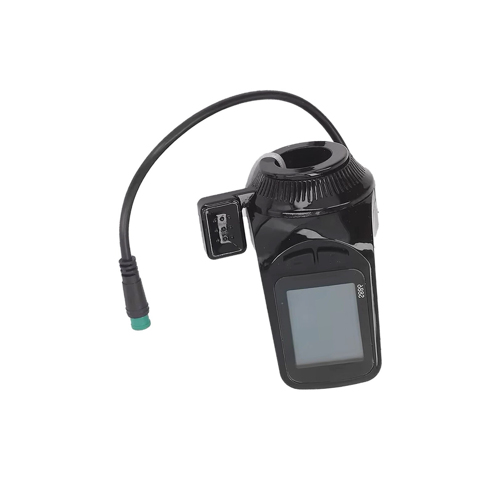 24V 36V 48V S886 E-Bike 2 in 1 LCD Speed Meter Thumb Power Throttle Display