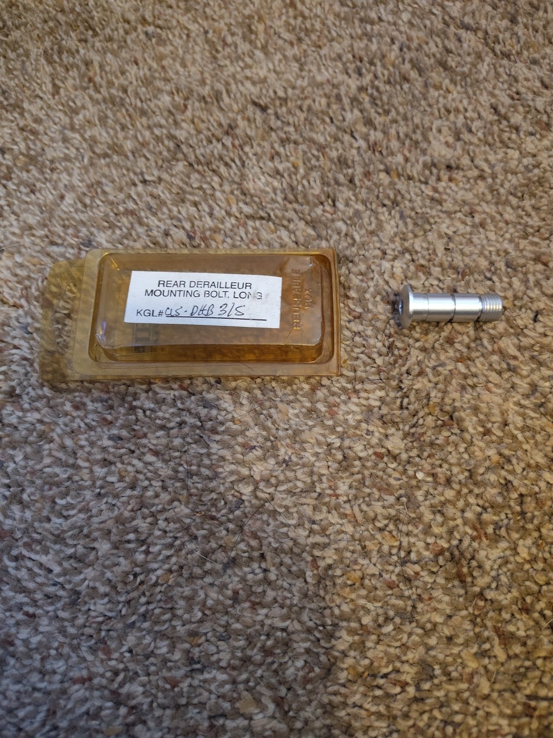 [TQ] Kronos Aluminium Shimano mounting bolt Deore XT, Deore LX, Dura Ace NOS