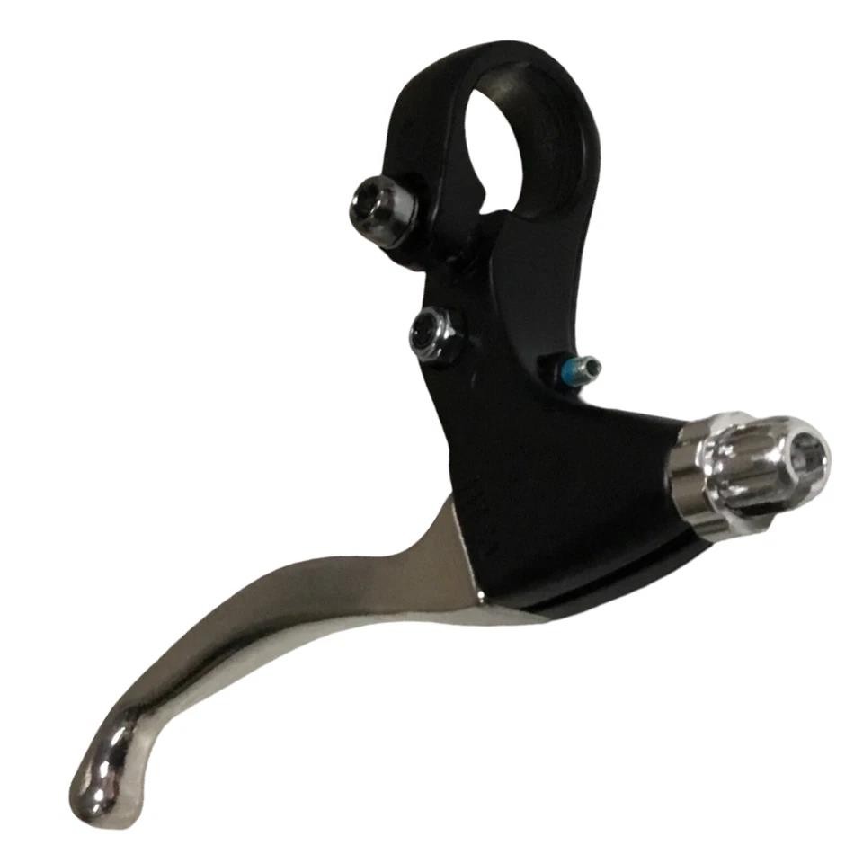 Tektro CL330 Front Left 3‑Finger Alloy Brake Lever Silver 22.2mm