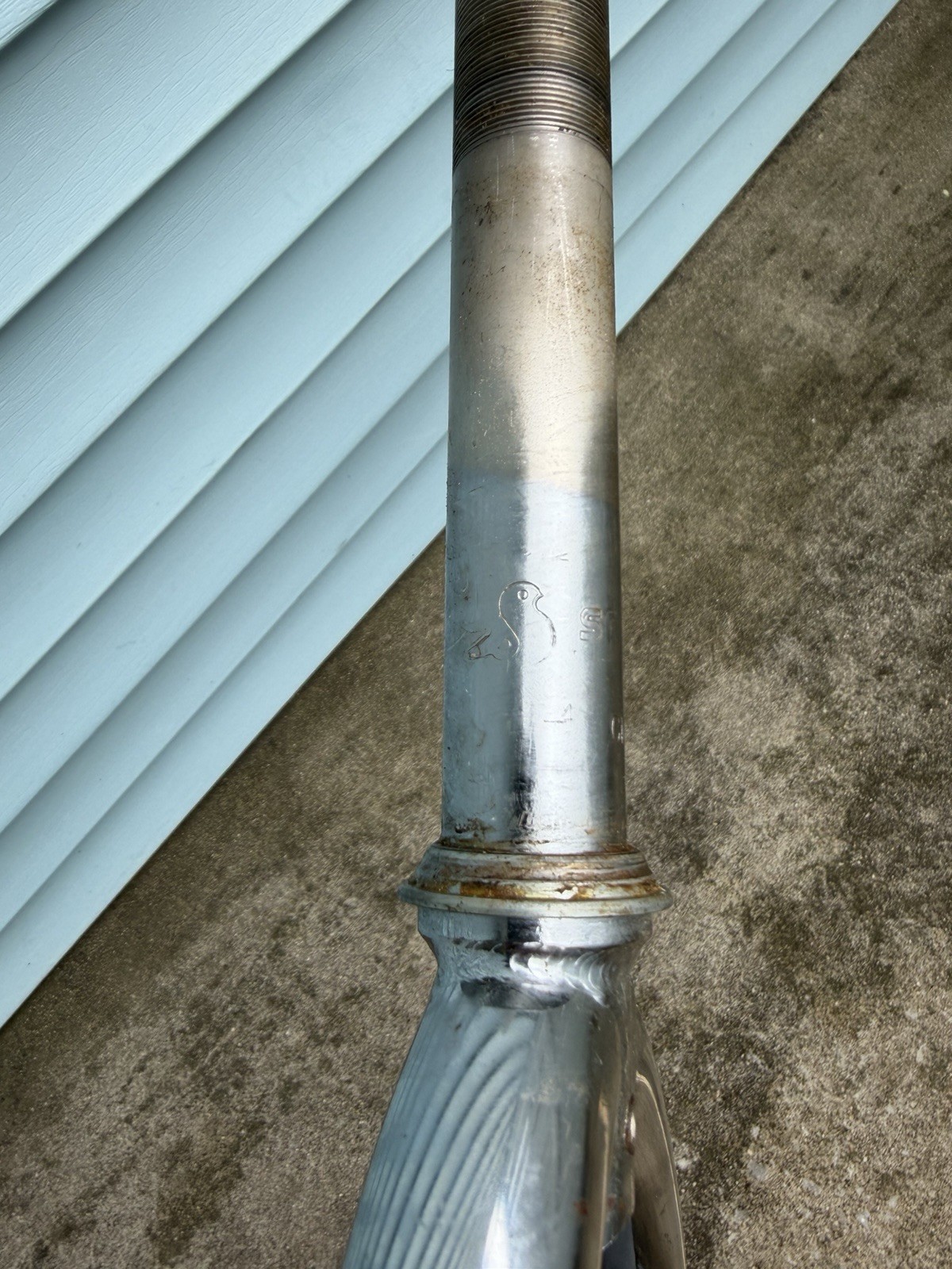 Vintage GT Spinner BMX Fork 20in 1 In Threaded Chrome Old School Forks