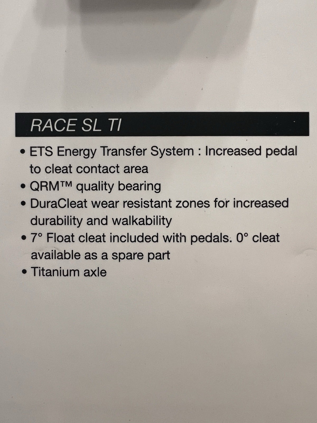 NEW!!! Mavic Race SL Ti Titanium Clipless Road Pedals + Cleats & Hardware