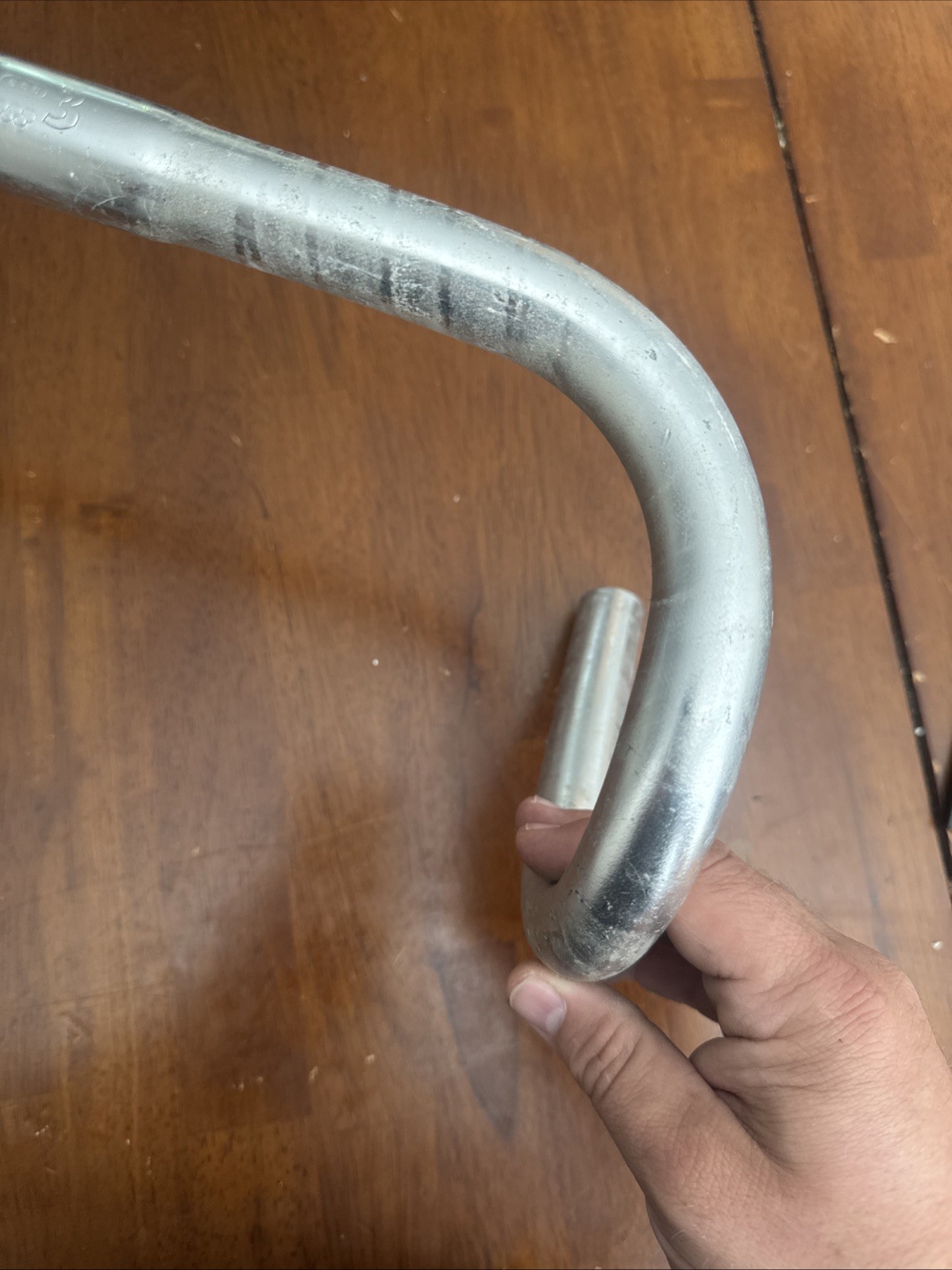 Vintage 3ttt Road Bicycle Handlebar 26.0 / 39cm Silver Olympic