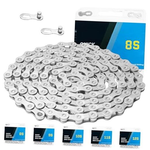 6/7/8/9/10/11/12 Speed Bike Chain – High-Strength, Durable & Smooth 6/7/8-Speed