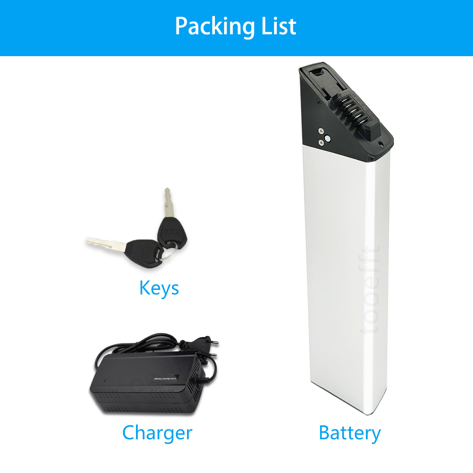 tooefft 48V 10.4Ah 14Ah Lithium ion batteries for LECTRIC XP Step-Thru 3.0