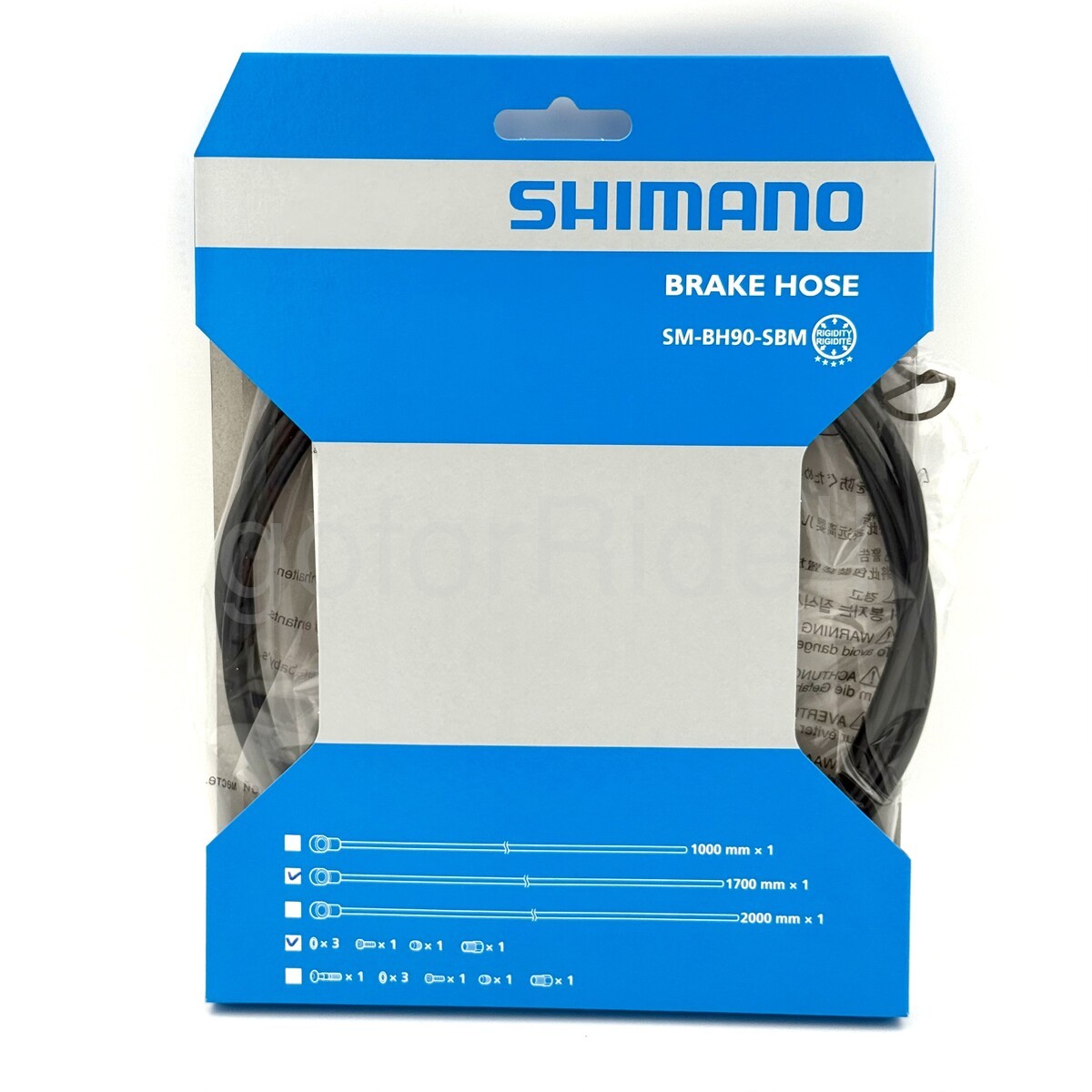 Shimano SM-BH90-SBM ISMBH90SBMLL170A MTB Hydraulic Brake Hose 1700mm Black