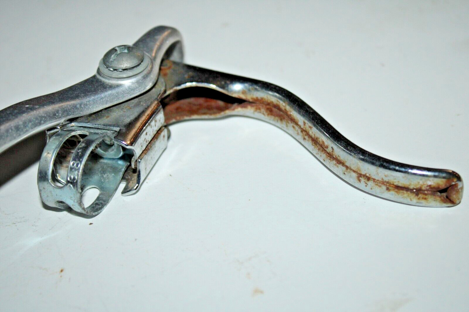 Vintage Dopbar Brake Lever Set 22.2-23.8mm Silver Touring Road Fast USA Shipper