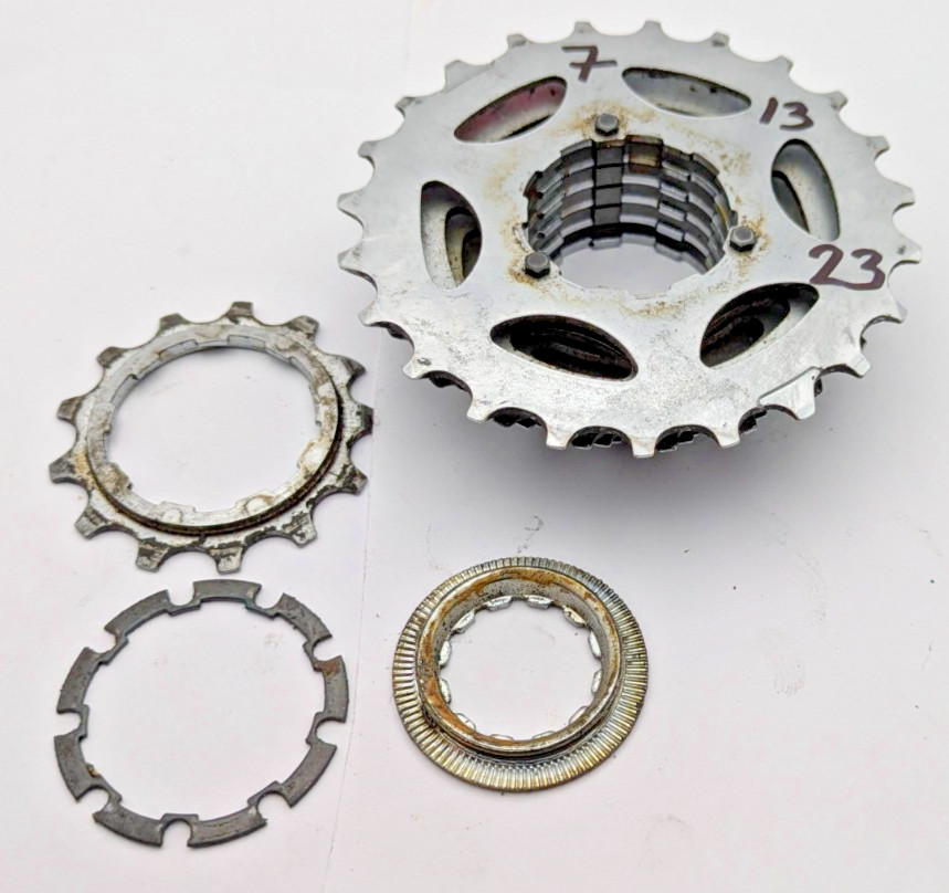 SHIMANO CASSETTE 7 SPEED CS-HG50 13 TOOTH 23 TOOTH