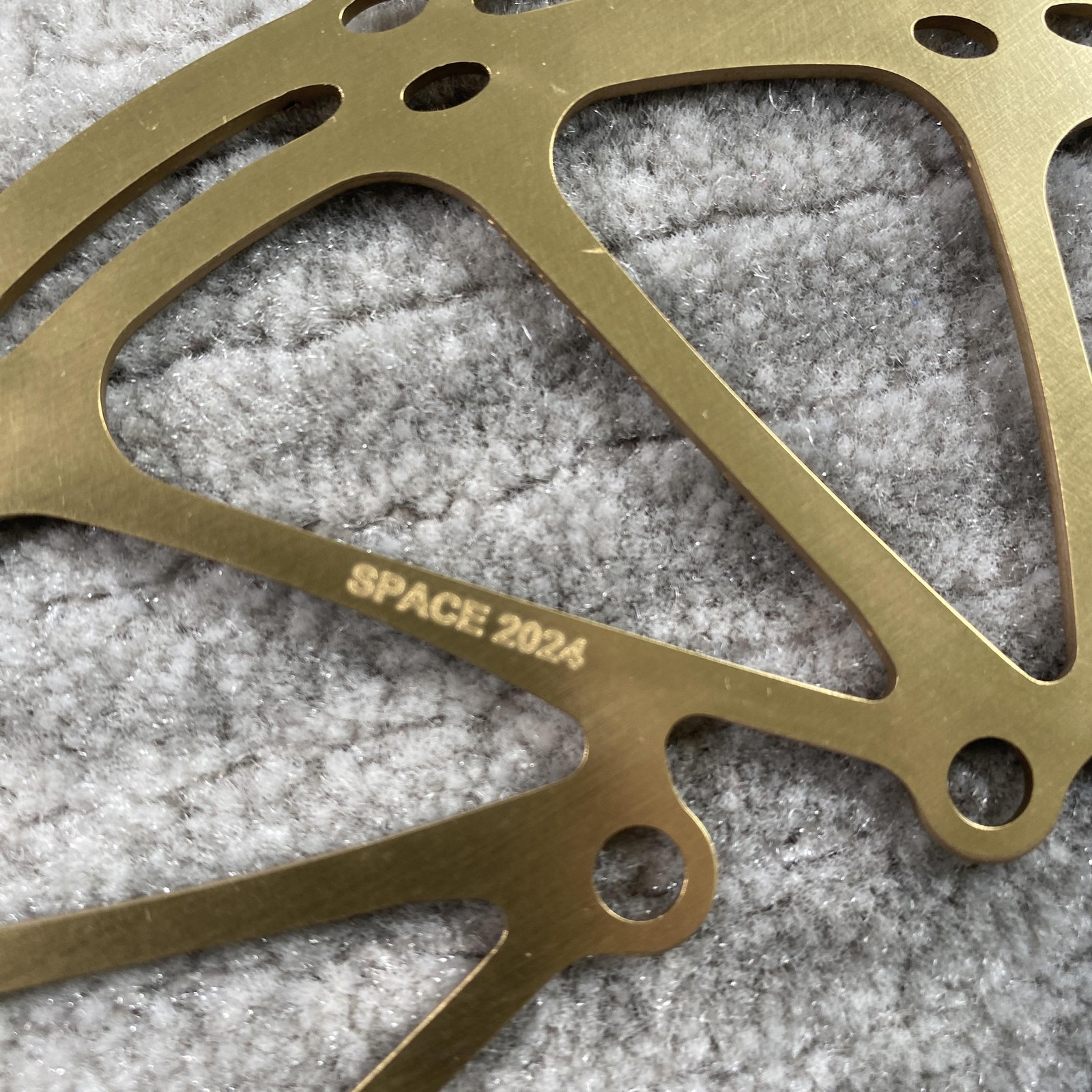 SRAM CenterLine Disc Brake Rotor 160mm 6-Bolt Gold Avid MTB Road Bike Bicycle
