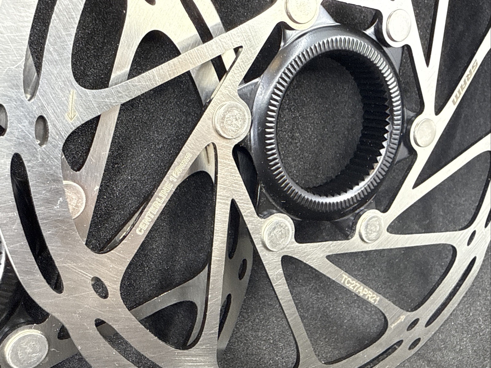 NEW PAIR of 160mm SRAM Centerline Center Lock Disc Brake Rotors MSRP $110!