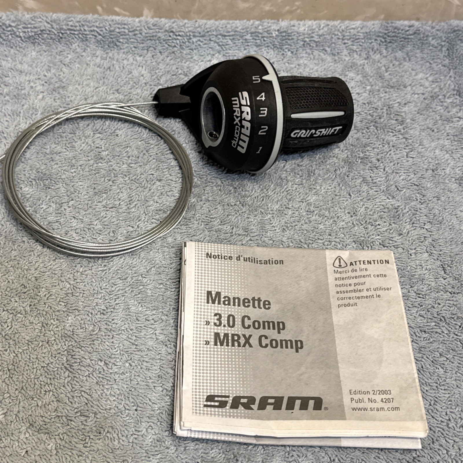 SRAM MRX Comp Grip Shift 5 Speed Rear [caw]