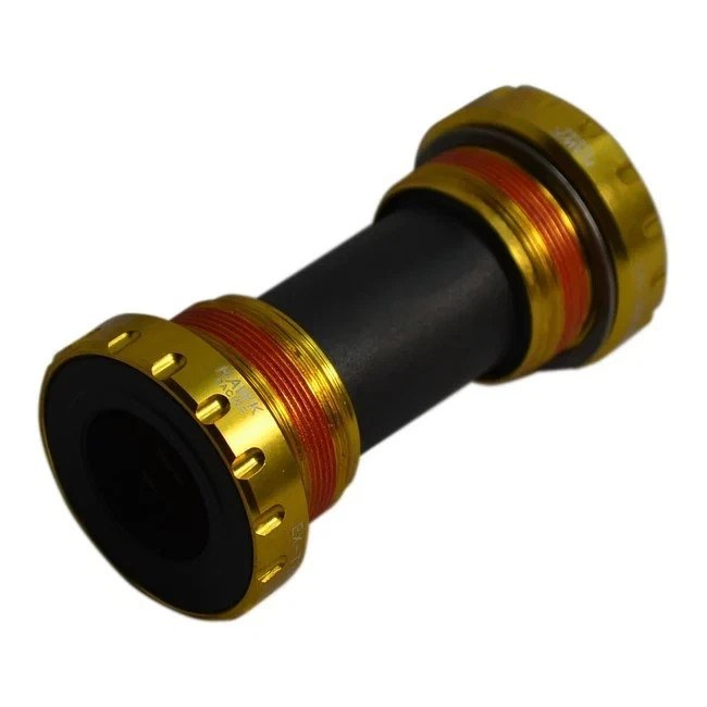 HAWK RACING BSA/EURO/ENGLISH EXTERNAL SHIMANO/FSA 24mm BOTTOM BRACKET – Gold