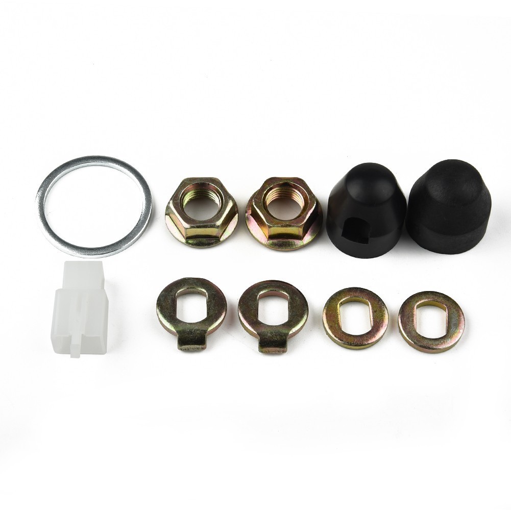 EBIKE E-bike Hub Motor Axle/M14 Lock Nut /lock Washer /spacer/nut Cover Kit