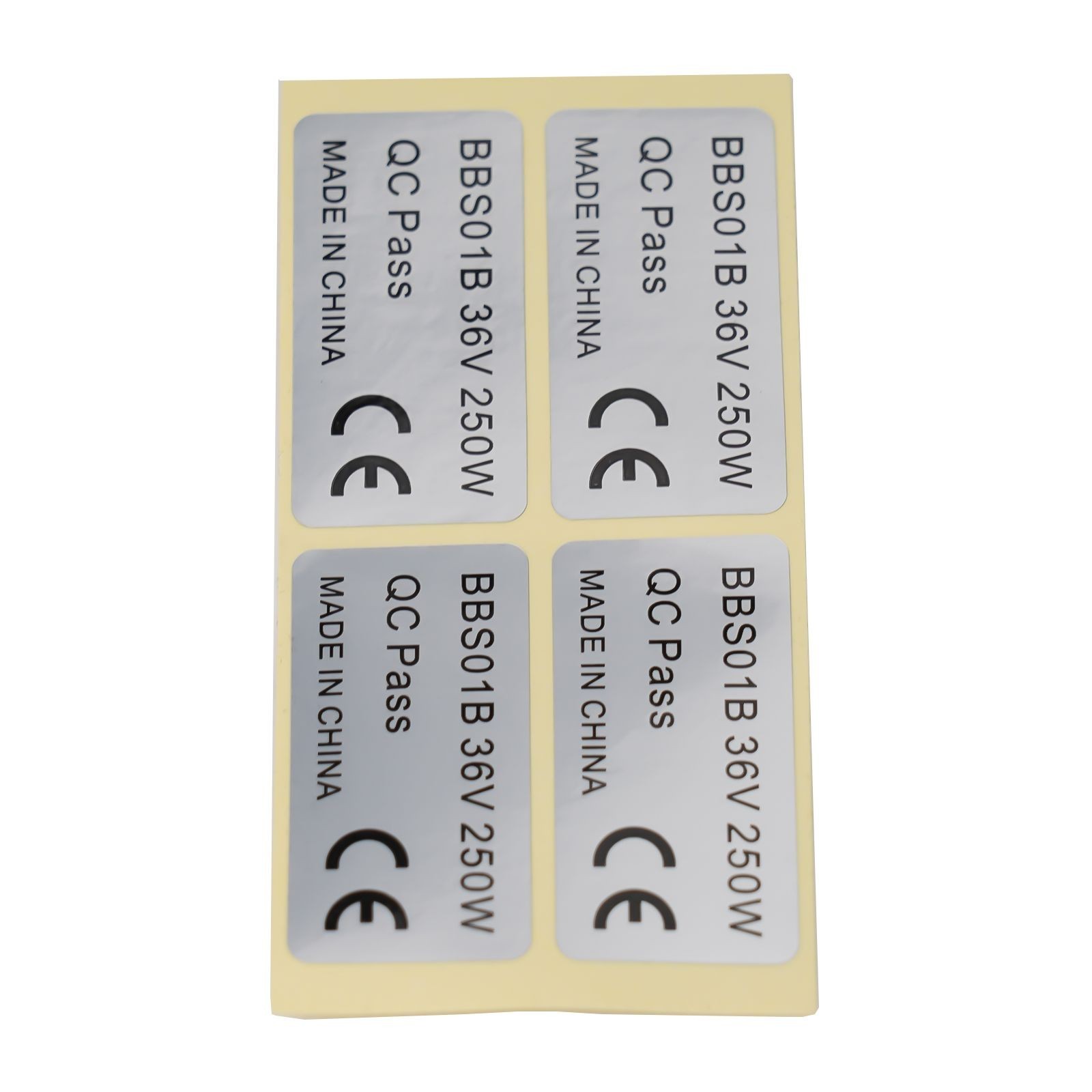 Sticker 36V 250W 45x23mm 48V 750W01/BBSHD Components High Quality