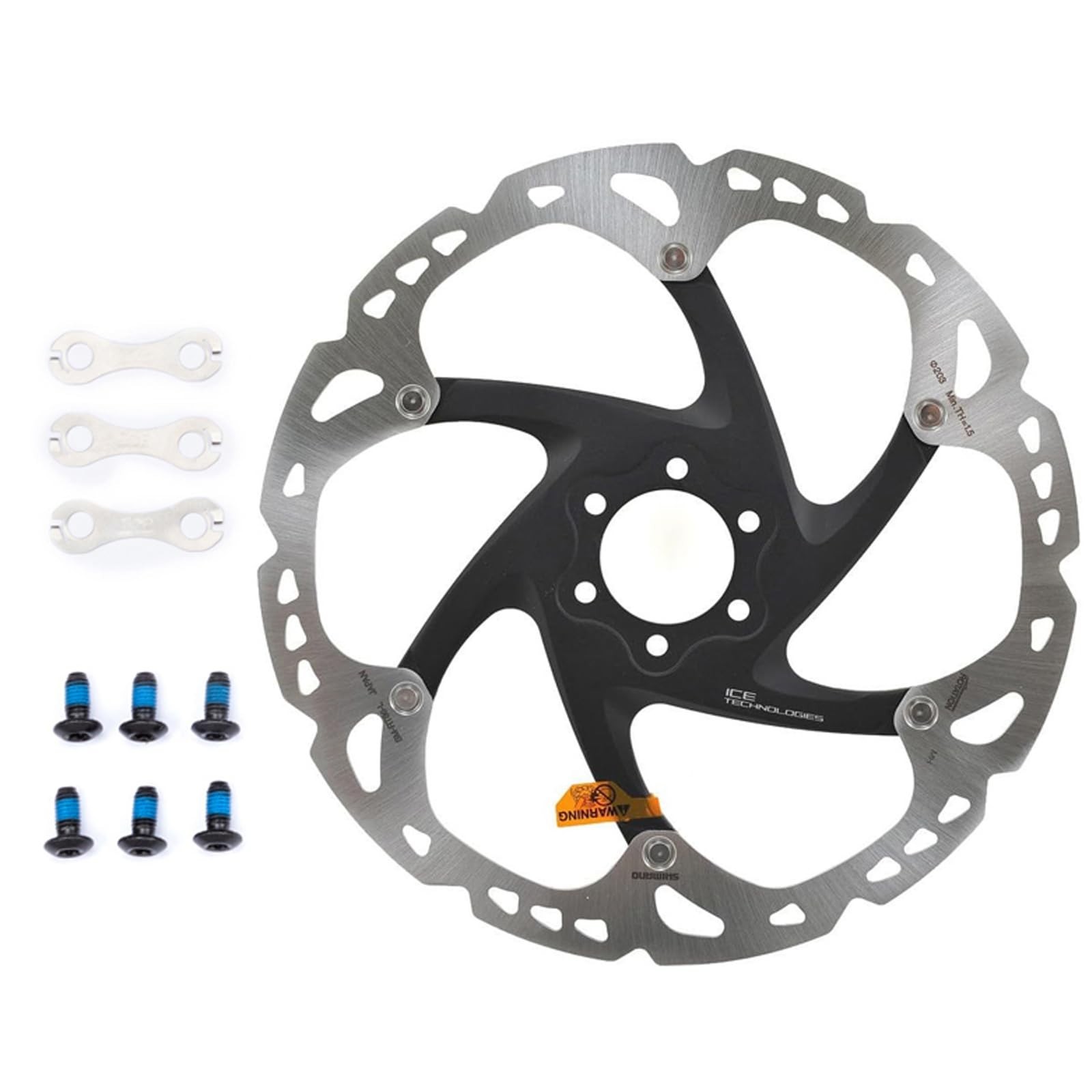 Acciaie ShimanoOEM SM-RT86 6-Bolt Disc Brake Rotor, Bicycle Brakes Rotors 160mm