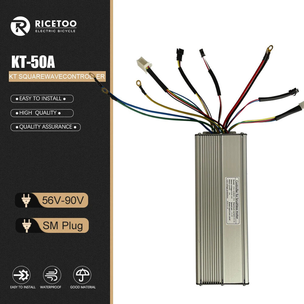48V 30A 35A 50A KT Electric Bicycle Squarewave Controller for 1000W-3000W Motor